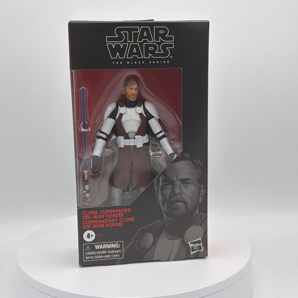 Hasbro Star Wars‎ Black Series Clone Commander Obi-Wan Kenobi 6" NIB